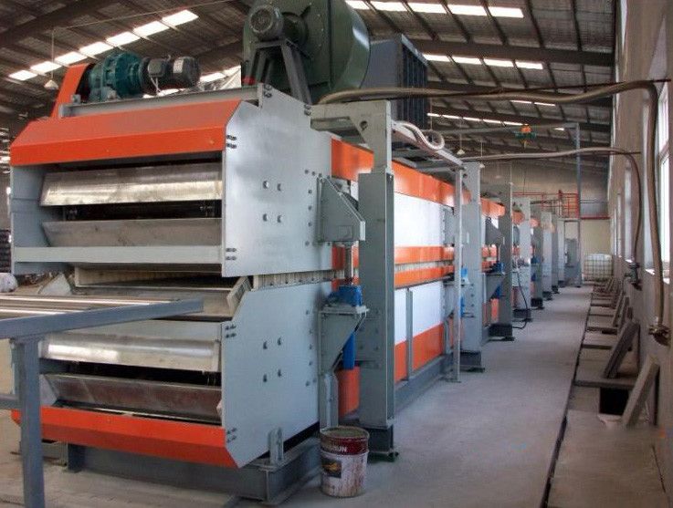 Double Facing Continuous Phenolic Sandwich Panel Machine