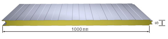 Wall Roof Panel Roll Forming PU Sandwich Panel Line