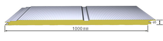 Wall Roof Panel Roll Forming PU Sandwich Panel Line