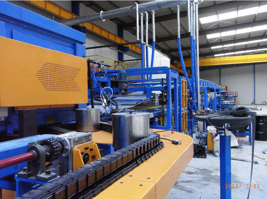 Wall Roof Panel Roll Forming PU Sandwich Panel Line