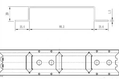 Fire damper forming machine